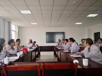 公司領(lǐng)導(dǎo)深入基層單位調(diào)研指導(dǎo)降本增效工作